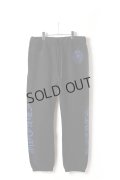 {SOLD}★海外買付 新品 インボイス付 CHROME HEARTS  クロムハーツ ホースシュー サイドロゴ スウェットパンツ{408190372BLK***00P-BFS}