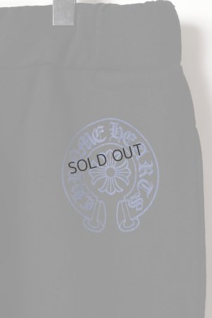 画像3: {SOLD}★海外買付 新品 インボイス付 CHROME HEARTS  クロムハーツ ホースシュー サイドロゴ スウェットパンツ{408190372BLK***00P-BFS}