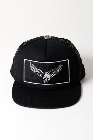 画像2: ★海外買付 新品 インボイス付 CHROME HEARTS  クロムハーツ FOTI(フォティ)×エアロ スミス×ヤングブラッド トラッカーキャップ{304219199BLKOSZ01G-BFS}