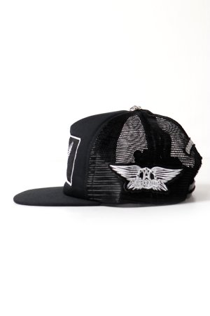 画像3: ★海外買付 新品 インボイス付 CHROME HEARTS  クロムハーツ FOTI(フォティ)×エアロ スミス×ヤングブラッド トラッカーキャップ{304219199BLKOSZ01G-BFS}