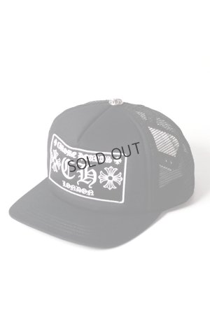 画像1: ｛SOLD｝★海外買付 新品 インボイス付 CHROME HEARTS  クロムハーツ 【ロンドン限定】 CH トラッカーキャップ{304112505BLKBR0470-BFS}