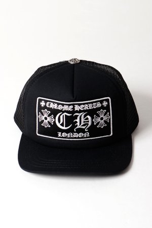 画像2: ★海外買付 新品 インボイス付 CHROME HEARTS  クロムハーツ CH ロンドン トラッカーキャップ{304112505BLKBR0470-BFS}