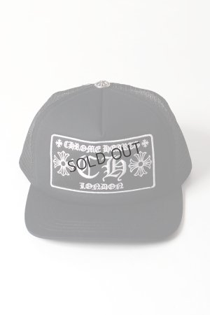 画像2: ｛SOLD｝★海外買付 新品 インボイス付 CHROME HEARTS  クロムハーツ 【ロンドン限定】 CH トラッカーキャップ{304112505BLKBR0470-BFS}