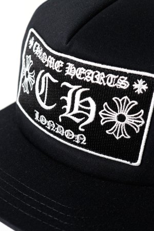 画像5: ★海外買付 新品 インボイス付 CHROME HEARTS  クロムハーツ CH ロンドン トラッカーキャップ{304112505BLKBR0470-BFS}
