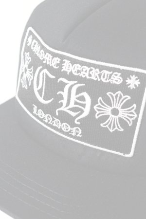 画像5:  {SOLD} CHROME HEARTS  クロムハーツ 【ロンドン限定】 HAT-TRUCKER CAP／CH トラッカーキャップ {304112505BLKBR0470-BFS}  :CH202601-07-BLK-F 