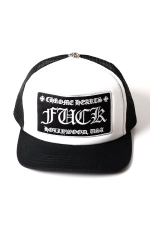 画像2: ★海外買付 新品 インボイス付 CHROME HEARTS  クロムハーツ FUCK ハリウッド トラッカーキャップ{304112505BLWBR0130-BFS}