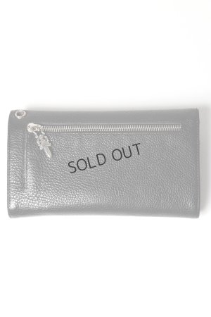 画像2: {SOLD}★海外買付 新品 インボイス付 CHROME HEARTS  クロムハーツ ウェーブウォレット クロスボタン{302014801A06XXX001-BFS}