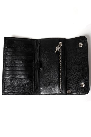 画像5: ★海外買付 新品 インボイス付 CHROME HEARTS  クロムハーツ ウェーブウォレット クロスボタン{302014801A06XXX001-BFS}