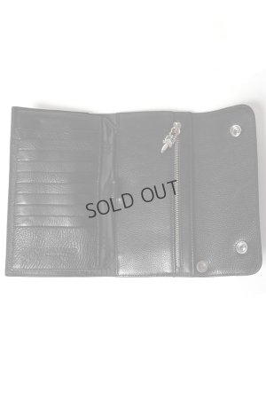 画像5: {SOLD}★海外買付 新品 インボイス付 CHROME HEARTS  クロムハーツ ウェーブウォレット クロスボタン{302014801A06XXX001-BFS}