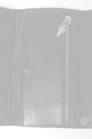 画像7:  {SOLD} CHROME HEARTS  クロムハーツ ウェーブウォレット クロスボタン {302014801A06XXX001-BFS}  :CH202601-13-BLK-F 