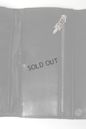画像7: {SOLD}★海外買付 新品 インボイス付 CHROME HEARTS  クロムハーツ ウェーブウォレット クロスボタン{302014801A06XXX001-BFS}