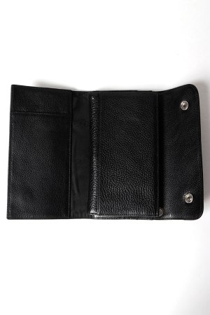 画像10: ★海外買付 新品 インボイス付 CHROME HEARTS  クロムハーツ ウェーブウォレット クロスボタン{302014801A06XXX001-BFS}