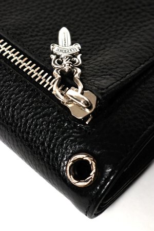 画像14: ★海外買付 新品 インボイス付 CHROME HEARTS  クロムハーツ ウェーブウォレット クロスボタン{302014801A06XXX001-BFS}