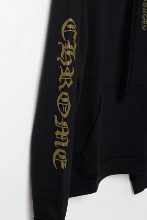 画像5: CHROME HEARTS クロムハーツ アーミーグリーンヴァーティカルロゴ/アームロゴ プルオーバーパーカー{-BFS}