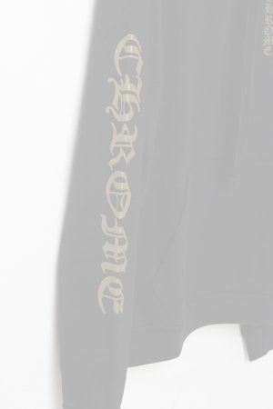 画像5:   CHROME HEARTS クロムハーツ アーミーグリーンヴァーティカルロゴ/アームロゴ プルオーバーパーカー {-BFS}  :CH202603-03-BLK 