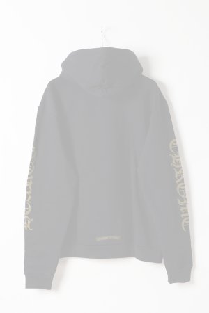 画像7:   CHROME HEARTS クロムハーツ アーミーグリーンヴァーティカルロゴ/アームロゴ プルオーバーパーカー {-BFS}  :CH202603-03-BLK 