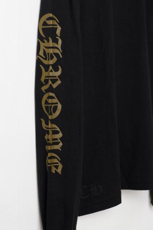 画像4: CHROME HEARTS クロムハーツ アーミーグリーンネックロゴ/アームロゴ ロングスリーブTシャツ{-BFS}