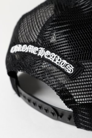 画像5: CHROME HEARTS クロムハーツ 3セメタリークロスハラコパッチ トラッカーメッシュキャップ{-BFS}