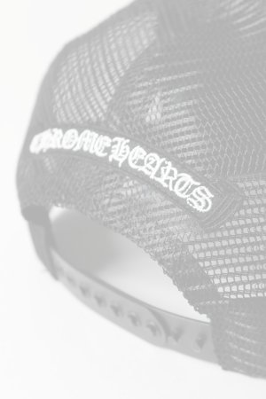 画像5:   CHROME HEARTS クロムハーツ 3セメタリークロスハラコパッチ トラッカーメッシュキャップ {-BFS}  :CH202603-06-BLK-F 