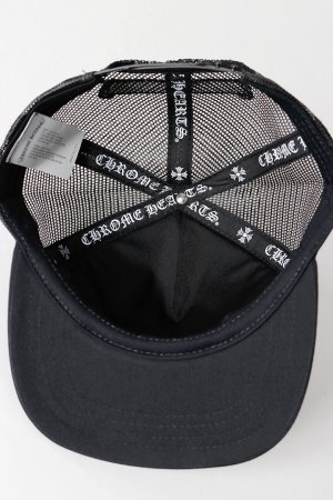 画像8: CHROME HEARTS クロムハーツ 3セメタリークロスハラコパッチ トラッカーメッシュキャップ{-BFS}