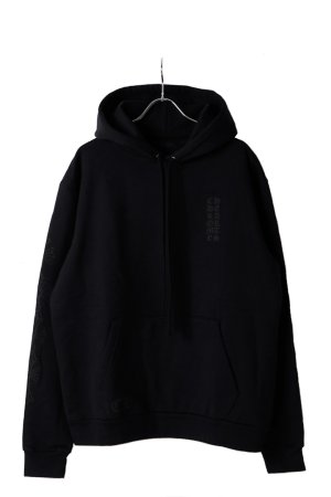 画像1: CHROME HEARTS クロムハーツ 【マイアミ限定】ヴァーティカルロゴ /セメタリークロス プルオーバーパーカー{-BFS}