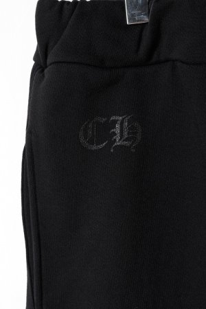 画像2: CHROME HEARTS クロムハーツ 【マイアミ限定】ヴァーティカルロゴ /セメタリークロス スウェットパンツ{-BFS}