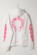 画像6: CHROME HEARTS クロムハーツ ピンクホースシュー/フローラルクロス プルオーバーパーカー{-BFS} (6)