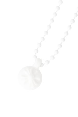 画像1:  {SOLD} CHROME HEARTS クロムハーツ クロスボール シリコンネックレス {-BFS}  :CH202603-11-WHT-F 