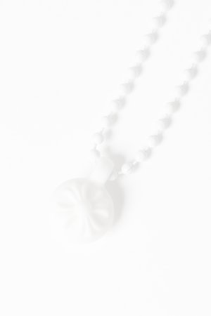 画像2:  {SOLD} CHROME HEARTS クロムハーツ クロスボール シリコンネックレス {-BFS}  :CH202603-11-WHT-F 