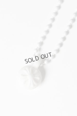 画像2: {SOLD}★新品 インボイス付 CHROME HEARTS クロムハーツ クロスボール シリコンネックレス{-BFS}