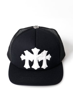 画像2: CHROME HEARTS クロムハーツ 3セメタリークロス パッチ トラッカーメッシュキャップ{-BFS}