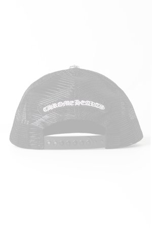 画像4:   CHROME HEARTS クロムハーツ 3セメタリークロス パッチ トラッカーメッシュキャップ {-BFS}  :CH202604-02-BKWH-F 