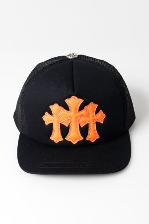 画像2: CHROME HEARTS クロムハーツ 3セメタリークロス パッチ トラッカーメッシュキャップ{-BFS}