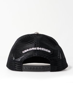 画像4: CHROME HEARTS クロムハーツ 3セメタリークロス パッチ トラッカーメッシュキャップ{-BFS}