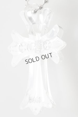 画像5: {SOLD}CHROME HEARTS クロムハーツ クリアーシリコンCHクロス ボールチェーン ネックレス{-BFS}