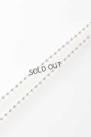 画像6: {SOLD}CHROME HEARTS クロムハーツ クリアーシリコンCHクロス ボールチェーン ネックレス{-BFS}