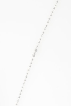 画像7:   CHROME HEARTS クロムハーツ クリアーシリコンCHクロス ボールチェーン ネックレス {-BFS}  :CH202604-04-CLR-F 