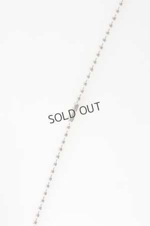 画像7: {SOLD}CHROME HEARTS クロムハーツ クリアーシリコンCHクロス ボールチェーン ネックレス{-BFS}