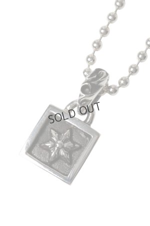 画像1: {SOLD}★新品 インボイス付 CHROME HEARTS クロムハーツ CHARM-FRAMED／フレームド スターチャーム ボールチェーン ネックレス{-BFS}