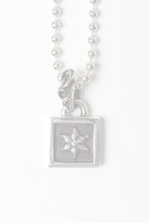 画像2:   CHROME HEARTS クロムハーツ CHARM-FRAMED／フレームド スターチャーム ボールチェーン ネックレス {-BFS}  :CH202604-05-SLV-F 