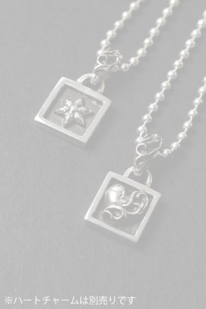 画像6:   CHROME HEARTS クロムハーツ CHARM-FRAMED／フレームド スターチャーム ボールチェーン ネックレス {-BFS}  :CH202604-05-SLV-F 