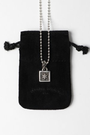 画像5: CHROME HEARTS クロムハーツ フレイムド スターチャーム ボールチェーン ネックレス{-BFS}