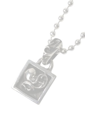 画像1:   CHROME HEARTS クロムハーツ CHARM-FRAMED／フレームド ハートチャーム ボールチェーン ネックレス {-BFS}  :CH202604-06-SLV-F 