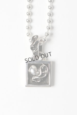画像2: {SOLD}★新品 インボイス付 CHROME HEARTS クロムハーツ CHARM-FRAMED／フレームド ハートチャーム ボールチェーン ネックレス{-BFS}