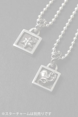 画像6:   CHROME HEARTS クロムハーツ CHARM-FRAMED／フレームド ハートチャーム ボールチェーン ネックレス {-BFS}  :CH202604-06-SLV-F 