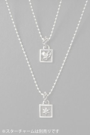 画像7:   CHROME HEARTS クロムハーツ CHARM-FRAMED／フレームド ハートチャーム ボールチェーン ネックレス {-BFS}  :CH202604-06-SLV-F 
