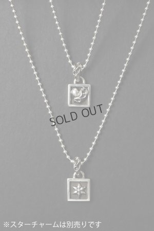 画像7: {SOLD}★新品 インボイス付 CHROME HEARTS クロムハーツ CHARM-FRAMED／フレームド ハートチャーム ボールチェーン ネックレス{-BFS}