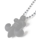   ★新品 インボイス付 CHROME HEARTS クロムハーツ PENDANT-BS FLEUR - SLCN／BSフレア ボールチェーン シリコンネックレス{-BFS}