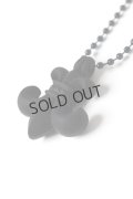 {SOLD}★新品 インボイス付 CHROME HEARTS クロムハーツ PENDANT-BS FLEUR - SLCN／BSフレア ボールチェーン シリコンネックレス{-BFS}