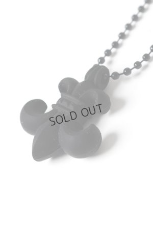 画像1: {SOLD}★新品 インボイス付 CHROME HEARTS クロムハーツ PENDANT-BS FLEUR - SLCN／BSフレア ボールチェーン シリコンネックレス{-BFS}